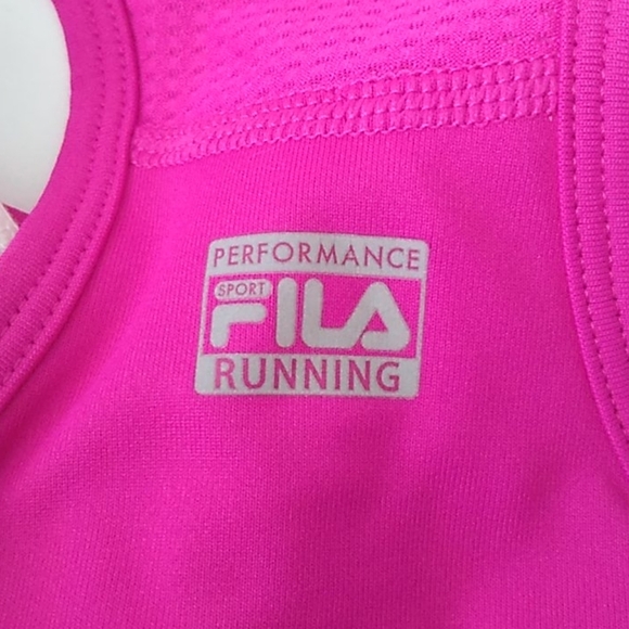 Fila Sport Performance Running Bras, Shades 0f Pink, set 2, Size XS - Picture 9 of 10
